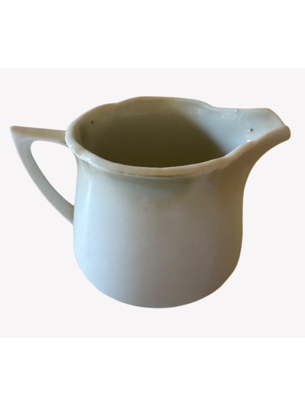 Vintage German Leuchtenberg Porcelain Hand Painted Floral Milk Pitcher Creamer - Picture 3 of 8